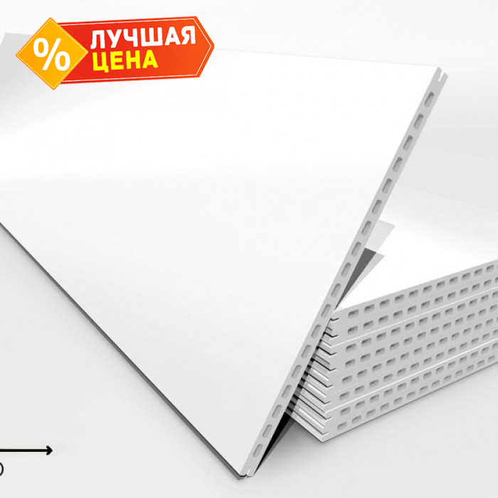 Керамогранитная плита FAVEKER GA20 для НФС, Blanco Brillo, 800*300*20 мм
